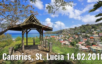 Canaries, St. Lucia 14.02.2018