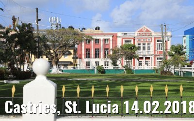 Castries, St. Lucia 14.02.2018