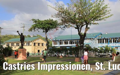 Castries Impressionen, St. Lucia 14.02.2018