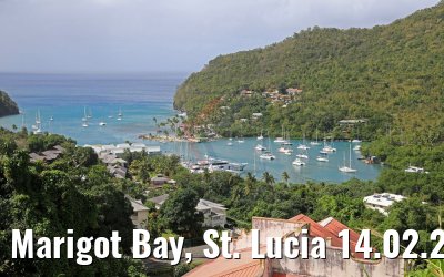 Marigot Bay, St. Lucia 14.02.2018