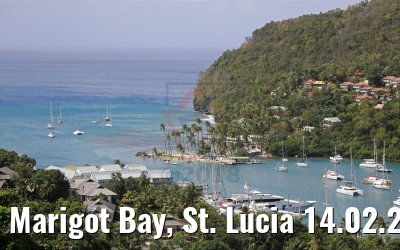 Marigot Bay, St. Lucia 14.02.2018