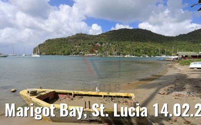 Marigot Bay, St. Lucia 14.02.2018