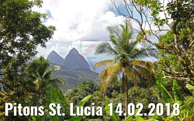 Pitons St. Lucia 14.02.2018