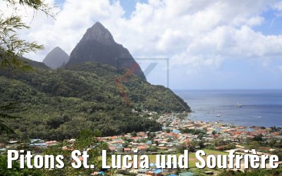 Pitons St. Lucia und Soufrière 14.02.2018