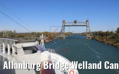 Allanburg Bridge Welland Canal 13.10.2019