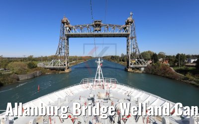 Allanburg Bridge Welland Canal 13.10.2019