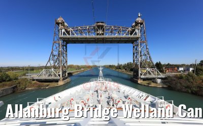 Allanburg Bridge Welland Canal 13.10.2019