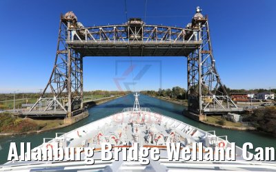 Allanburg Bridge Welland Canal 13.10.2019