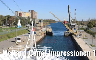 Welland Canal Impressionen 13.10.2019