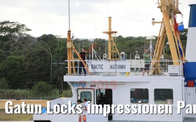 Gatun Locks impressionen Panamakanal 13.02.2019