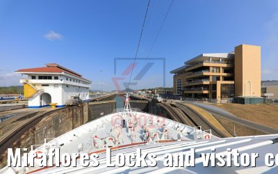 Miraflores Locks and visitor center Balboa Panama Canal 13.02.2019