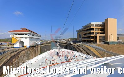 Miraflores Locks and visitor center Balboa Panama Canal 13.02.2019