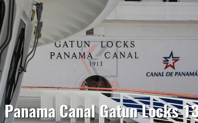 Panama Canal Gatun Locks 13.02.2019