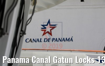 Panama Canal Gatun Locks 13.02.2019