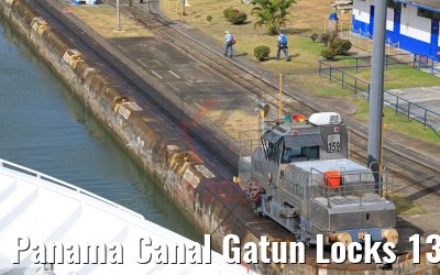 Panama Canal Gatun Locks 13.02.2019