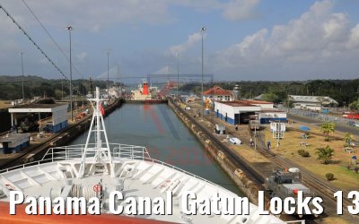 Panama Canal Gatun Locks 13.02.2019