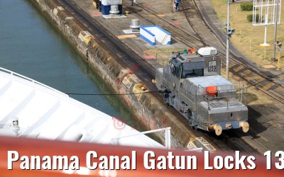 Panama Canal Gatun Locks 13.02.2019