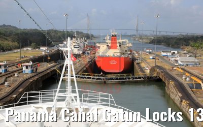 Panama Canal Gatun Locks 13.02.2019