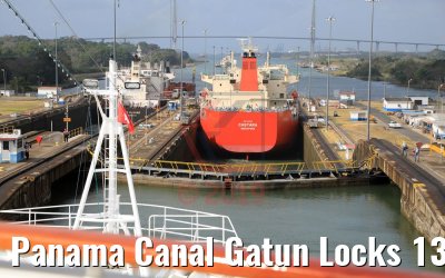 Panama Canal Gatun Locks 13.02.2019