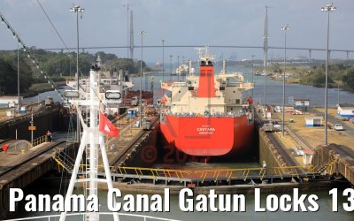 Panama Canal Gatun Locks 13.02.2019