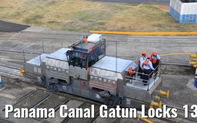 Panama Canal Gatun Locks 13.02.2019