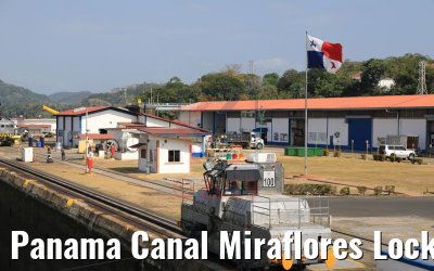 Panama Canal Miraflores Locks Balboa 13.02.2019