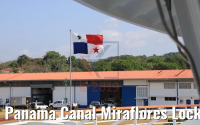 Panama Canal Miraflores Locks Balboa 13.02.2019