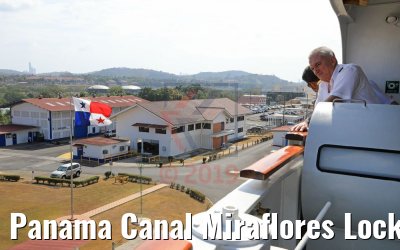 Panama Canal Miraflores Locks Balboa 13.02.2019