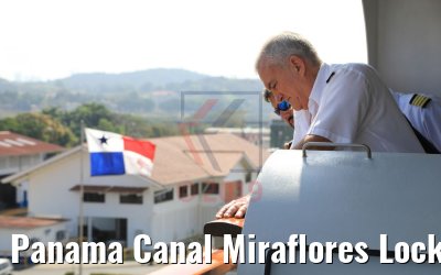 Panama Canal Miraflores Locks Balboa 13.02.2019