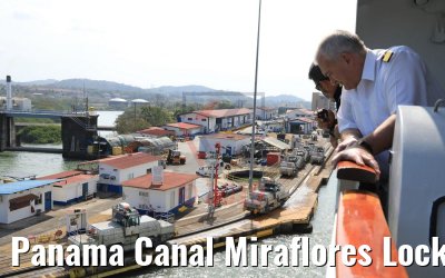 Panama Canal Miraflores Locks Balboa 13.02.2019