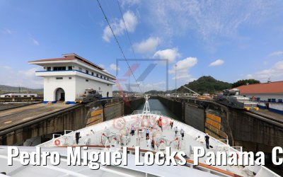 Pedro Miguel Locks Panama Canal 13.02.2019