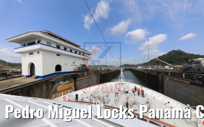 Pedro Miguel Locks Panama Canal 13.02.2019