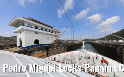 Pedro Miguel Locks Panama Canal 13.02.2019