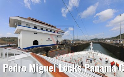 Pedro Miguel Locks Panama Canal 13.02.2019