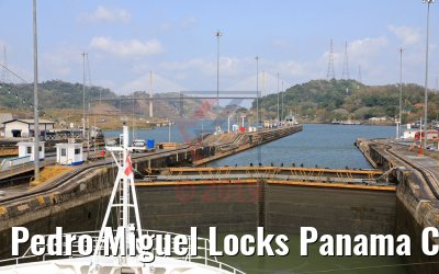 Pedro Miguel Locks Panama Canal 13.02.2019