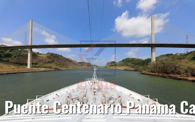 Puente Centenario Panama Canal MS Hamburg 13.02.2019