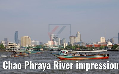 Chao Phraya River impressions, Bangkok 20.04.2017