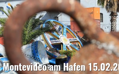 Montevideo am Hafen 15.02.2020