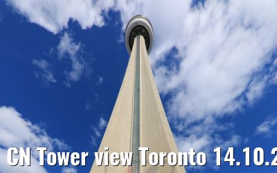 CN Tower view Toronto 14.10.2019