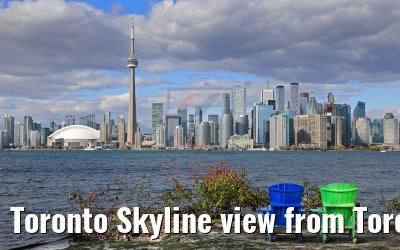 Toronto Skyline view from Toronto Centre Island 14.10.2019