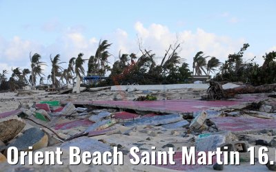Orient Beach Saint Martin 16.02.2018 nach Hurrican Irma