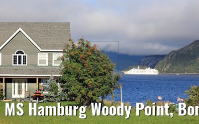 MS Hamburg Woody Point, Bonne Bay impressions
