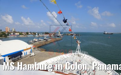 MS Hamburg in Colon, Panama 14.02.2019