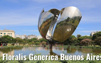 Floralis Generica Buenos Aires 16.02.2020