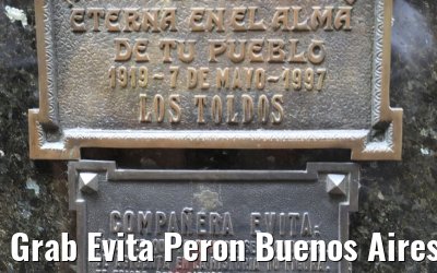 Grab Evita Peron Buenos Aires