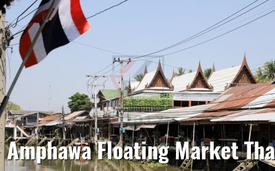Amphawa Floating Market Thailand 21.04.2017