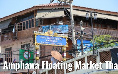 Amphawa Floating Market Thailand 21.04.2017