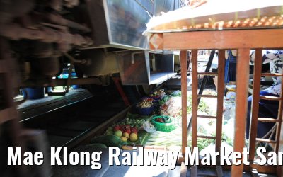Mae Klong Railway Market Samut Songkhram 21.04.2017