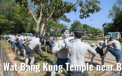 Wat Bang Kung Temple near Bangkok 21.04.2017