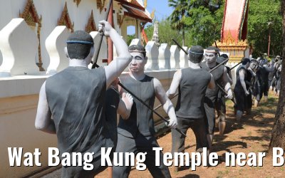 Wat Bang Kung Temple near Bangkok 21.04.2017